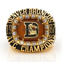 1987 Denver Broncos AFC Championship Ring/Pendant